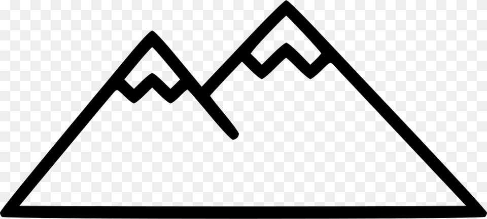 Mountain Mountain Svg Icon, Triangle Free Transparent Png