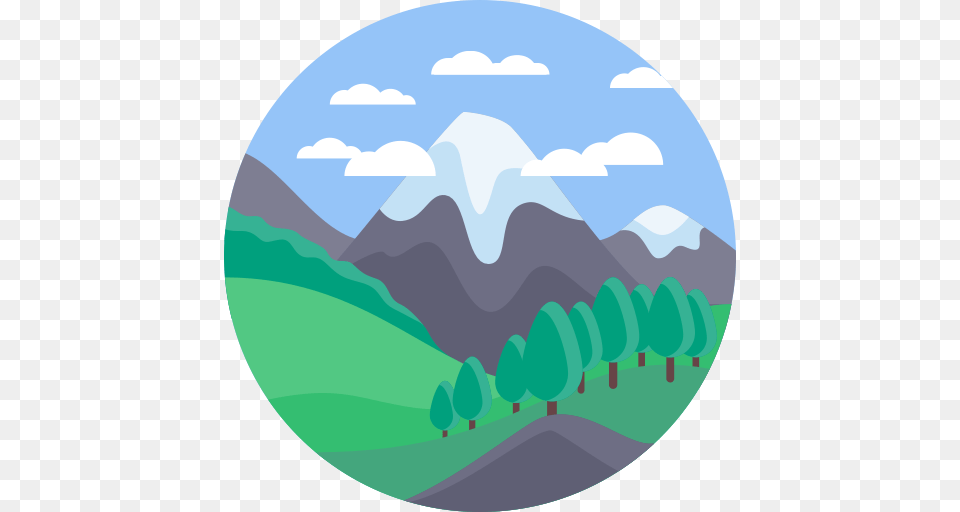 Mountain Mountain Tran With And Vector Format For Free, Nature, Outdoors, Scenery, Sky Png
