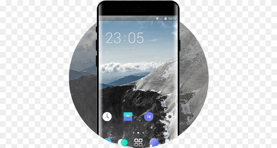 Mountain Peak Android Theme U2013 U Launcher 3d Camera Phone, Electronics, Mobile Phone Png