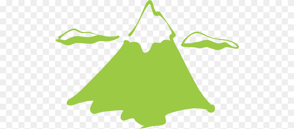 Mountain Peak Clip Art, Green, Leaf, Plant, Bag Free Transparent Png