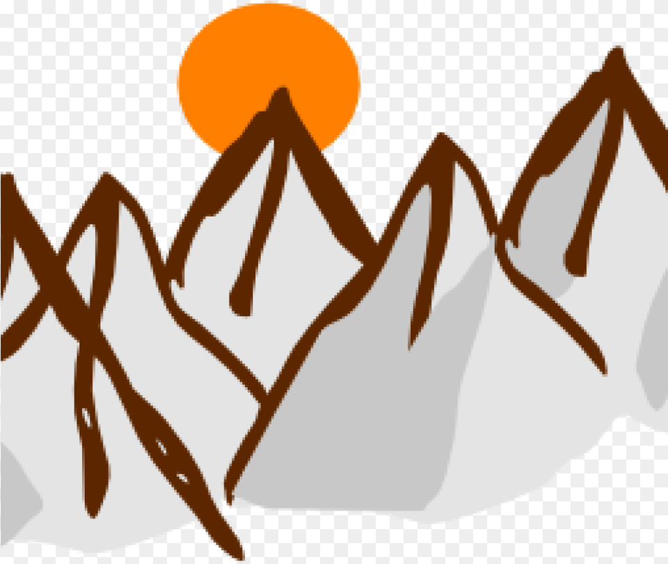 Mountain Range Clip Art Range Clipart Cute Borders Mountain Range Vector, Person, Food, Sweets, Cream Free Transparent Png