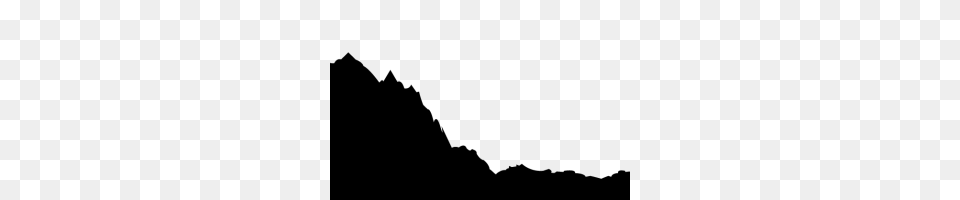 Mountain Silhouette Image, Gray Free Transparent Png