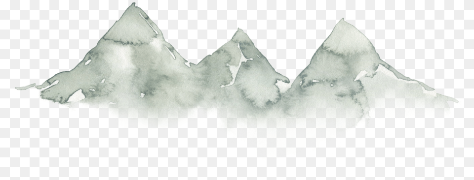 Mountain Sketch, Outdoors, Nature, Ice, Sea Life Png