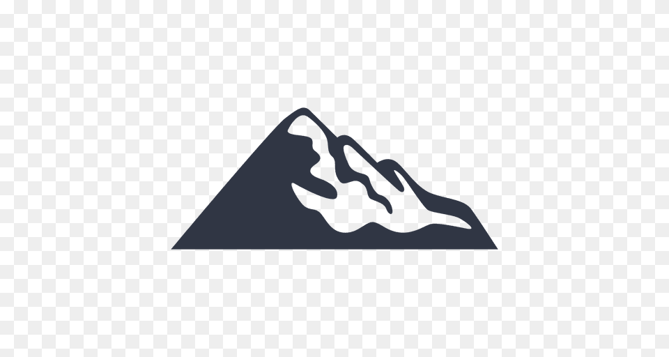 Mountain Snow Hiking, Triangle Free Transparent Png