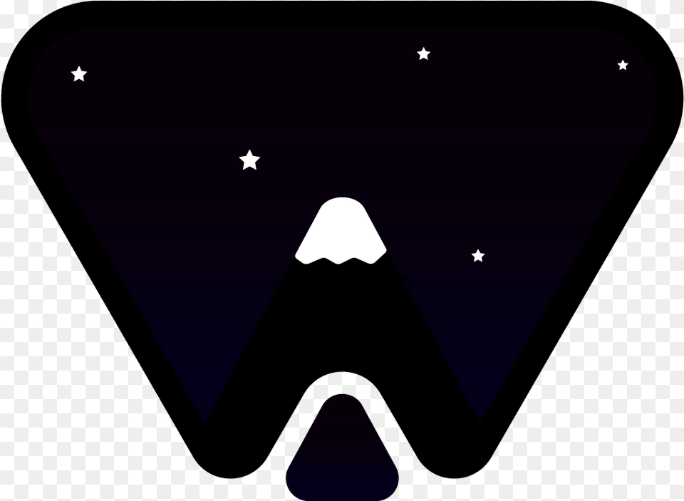 Mountain Snowcap Mountain Vector Logo Ui Stars Debut, Lighting, Nature, Night, Outdoors Free Transparent Png