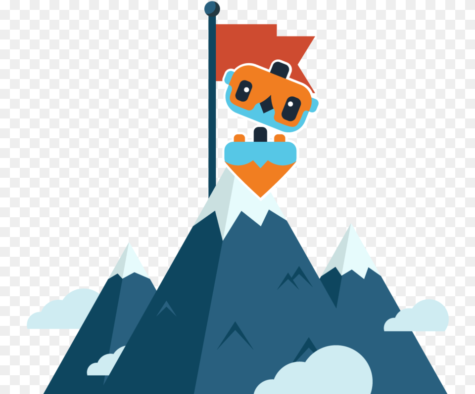 Mountain Top Illustration, Nature, Outdoors, Snow Free Png