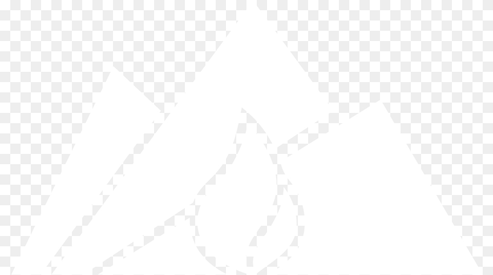 Mountain Top White Hyatt Regency Logo White, Triangle Free Transparent Png