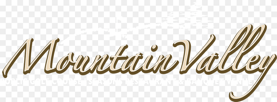 Mountain Valley Golf Course Calligraphy, Text, Outdoors Free Png