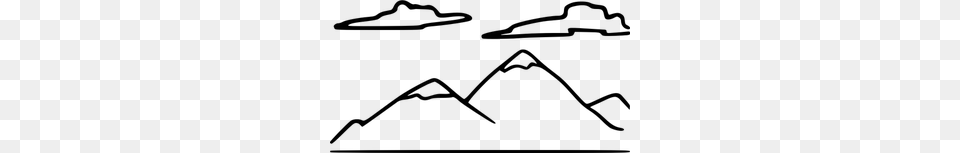 Mountain Vector Clipart, Gray Free Png Download