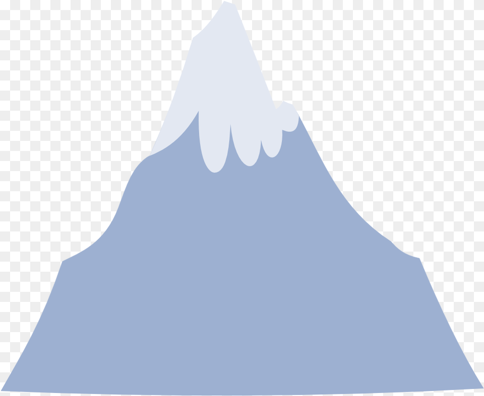 Mountain Vector Transparent Illustration, Nature, Ice, Outdoors, Iceberg Png Image