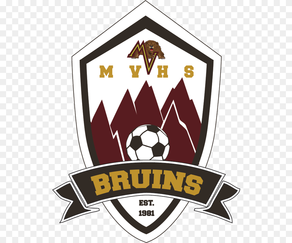 Mountain View Bruins, Ball, Football, Logo, Soccer Png