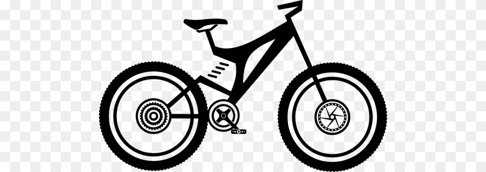 Mountainbike Gray Free Png Download