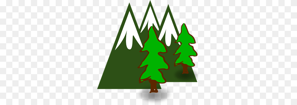 Mountains Plant, Tree, Green, Christmas Png