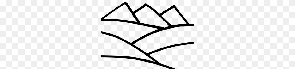Mountains Clip Art Snowy, Gray Free Transparent Png