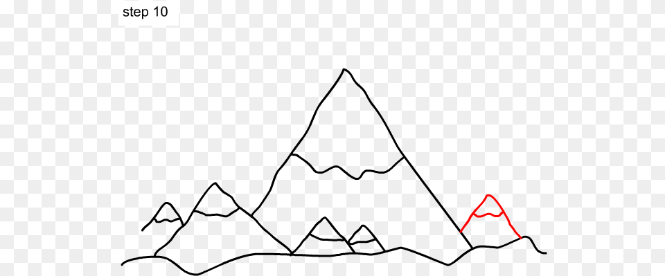 Mountains Drawing Ubisafe Drawing, Triangle Free Png