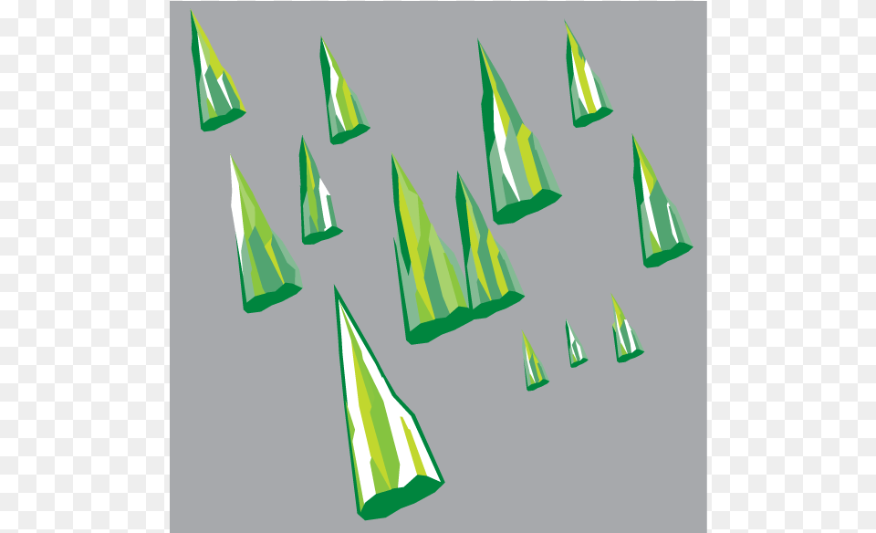 Mountains From Mountain Dew, Triangle, Green Free Transparent Png