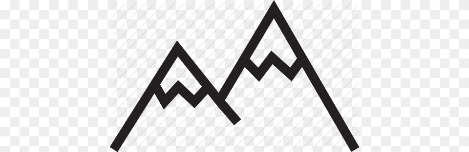 Mountains Icon, Triangle, Gate Png Image