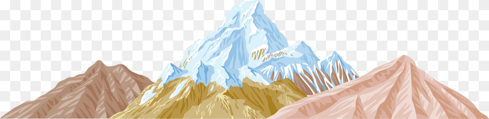 Mountains Vector, Mountain, Mountain Range, Nature, Outdoors Free Png Download