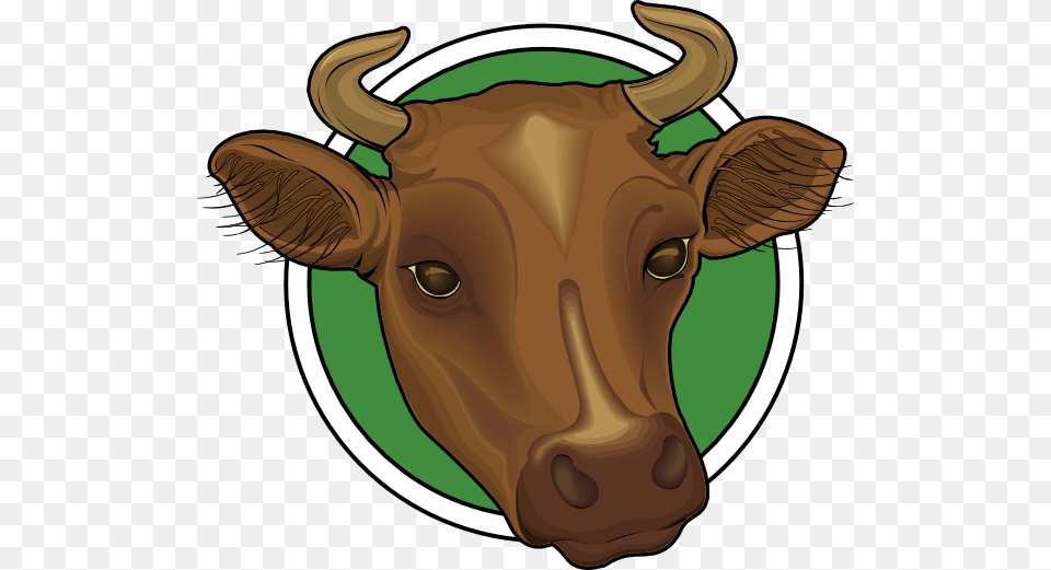 Mounted Cow Head Clip Art For Web, Animal, Bull, Mammal, Cattle Png Image