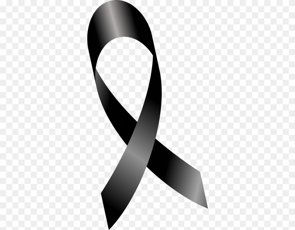 Mourning Awareness Ribbon Encapsulated Postscript Black Black Cancer Ribbon, Adult, Female, Person, Woman Free Transparent Png
