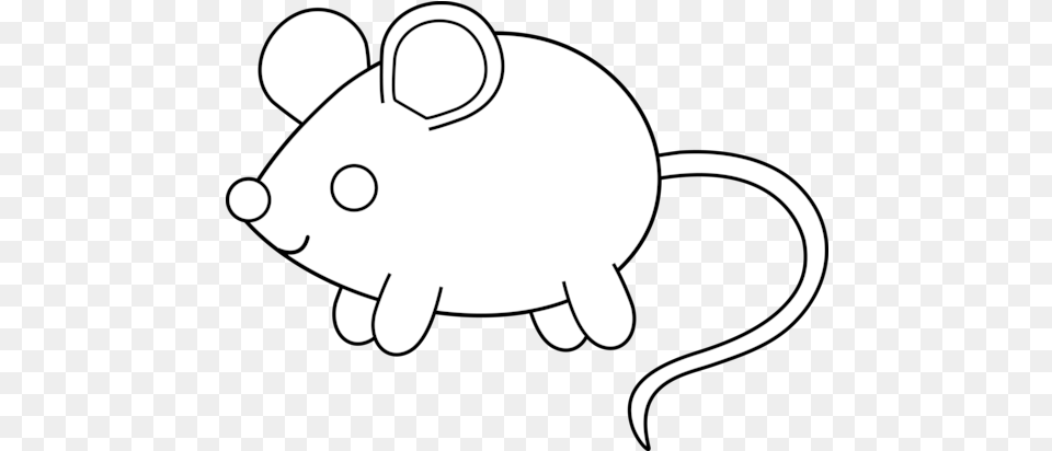 Mouse Animals Printable Coloring Pages Simple Mouse Colouring Pages, Computer Hardware, Electronics, Hardware, Baby Png