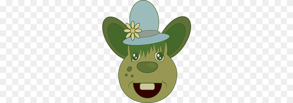 Mouse Green, Clothing, Hat, Grass Free Png Download