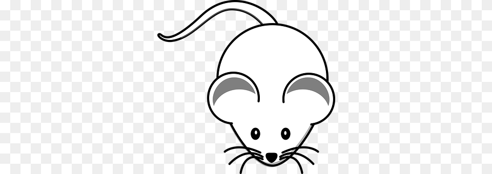Mouse Stencil, Computer Hardware, Electronics, Hardware Free Transparent Png