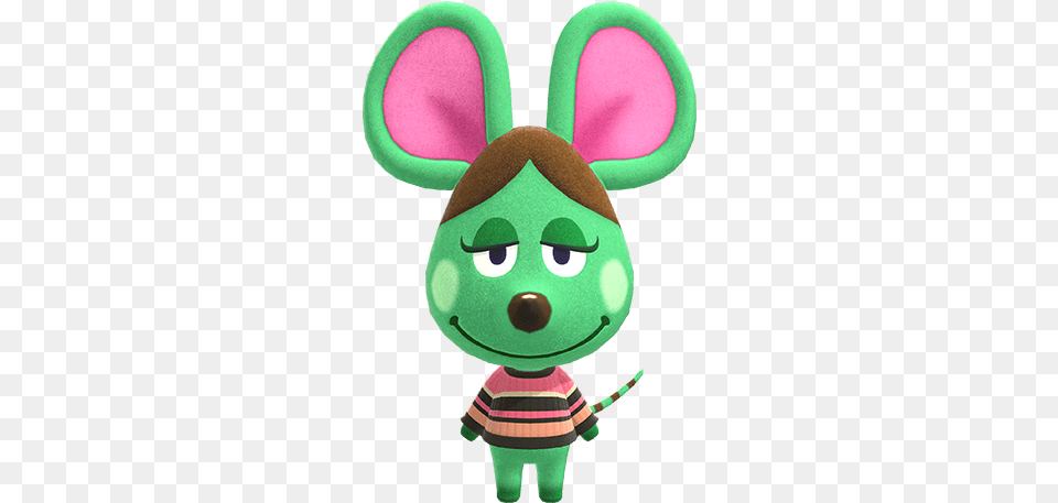 Mouse Anicotti Animal Crossing New Horizons, Plush, Toy, Baby, Person Png