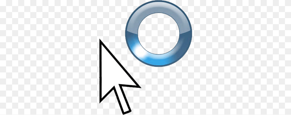 Mouse Arrow Spinning Blue Circle Fix, Disk Png Image