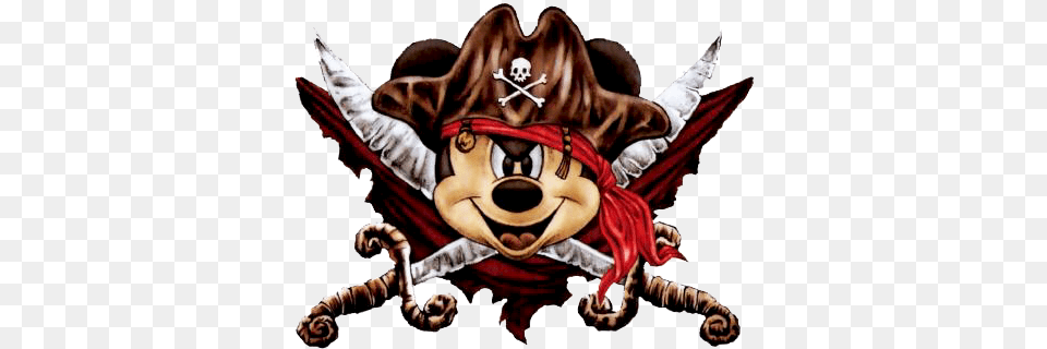 Mouse Clipart Face Mickey Mouse Pirate, Person, Baby Free Transparent Png