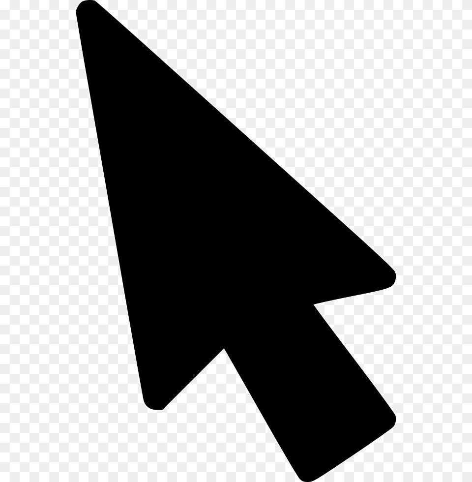 Mouse Cursor Click Tiny Transparent Mouse Arrow, Silhouette, Arrowhead, Weapon Png