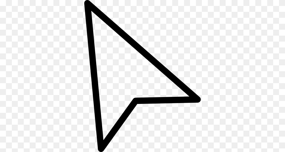 Mouse Cursor Images Triangle, Arrow, Weapon, Arrowhead Free Png Download
