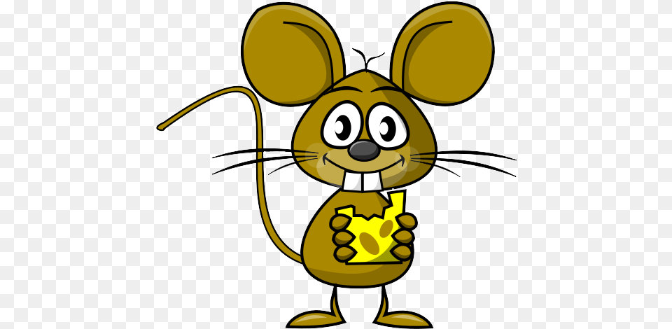Mouse Eating Cheese Clipart Early Bird Might Get The Worm But The Second Mouse, Animal, Bee, Insect, Invertebrate Free Png