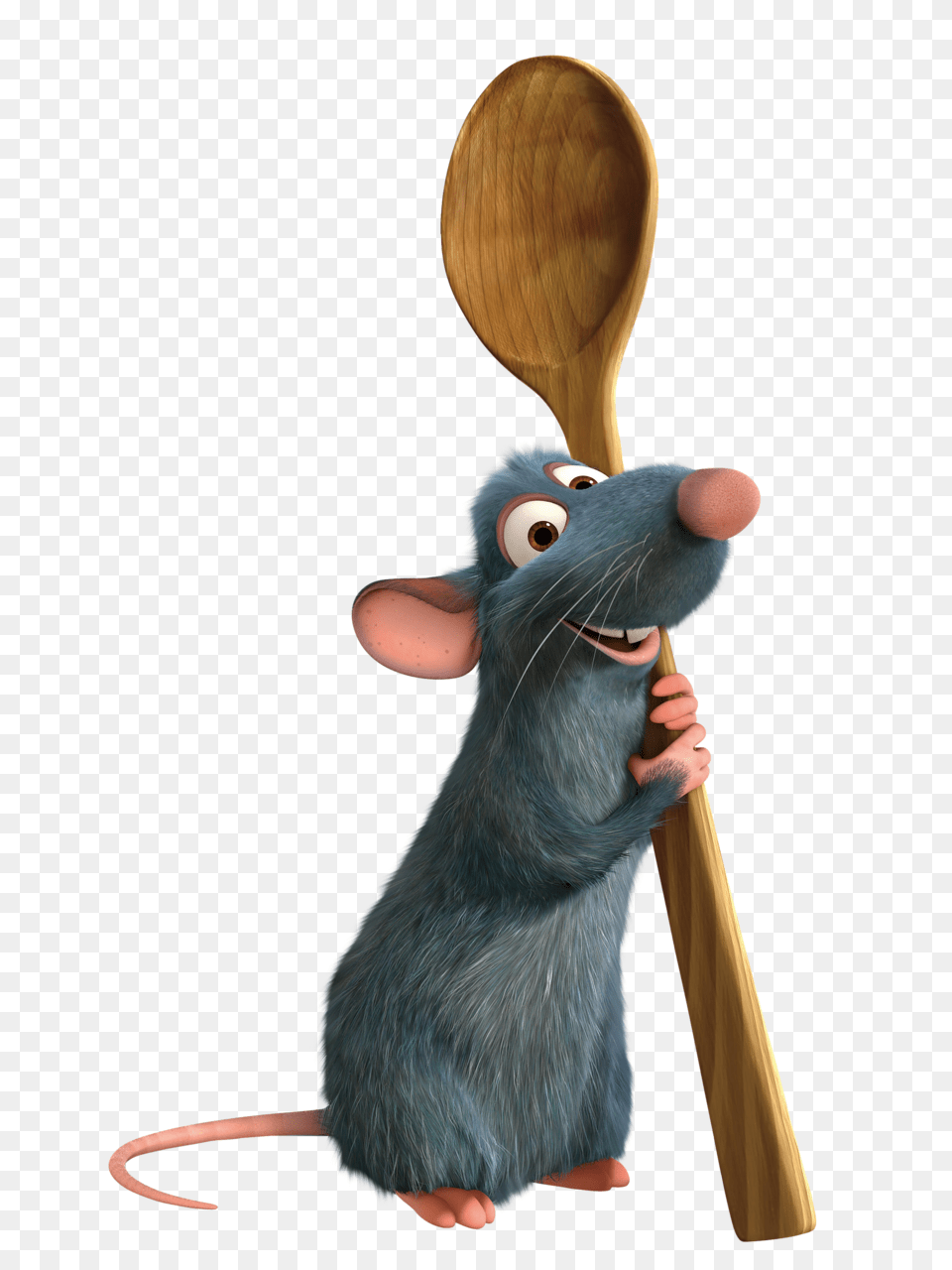 Mouse In Disney Ratatouille Ratatouille, Cutlery, Spoon, Animal, Bird Free Png