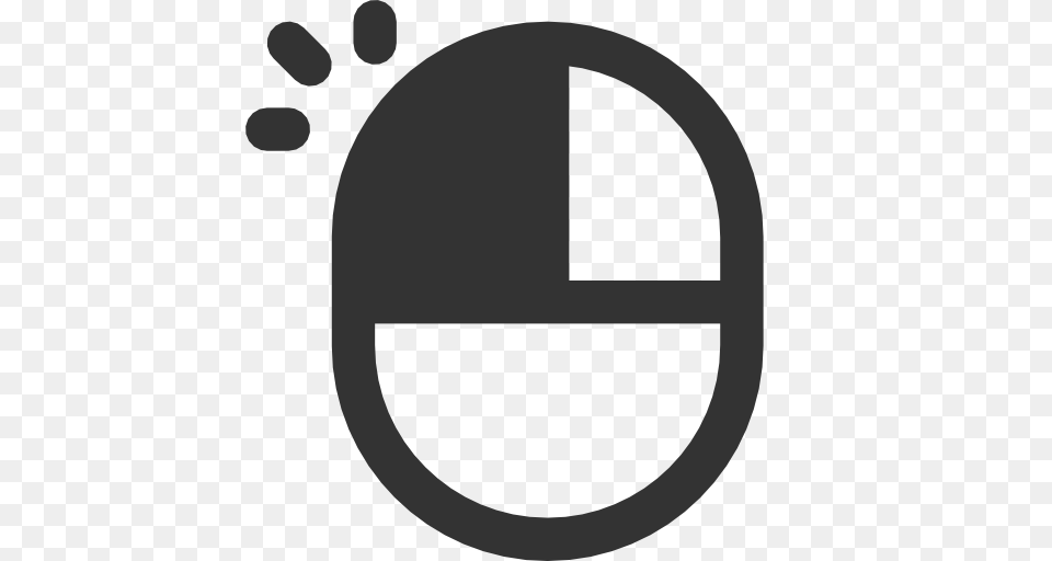 Mouse Left Click Icons, Gray, White Board Free Transparent Png