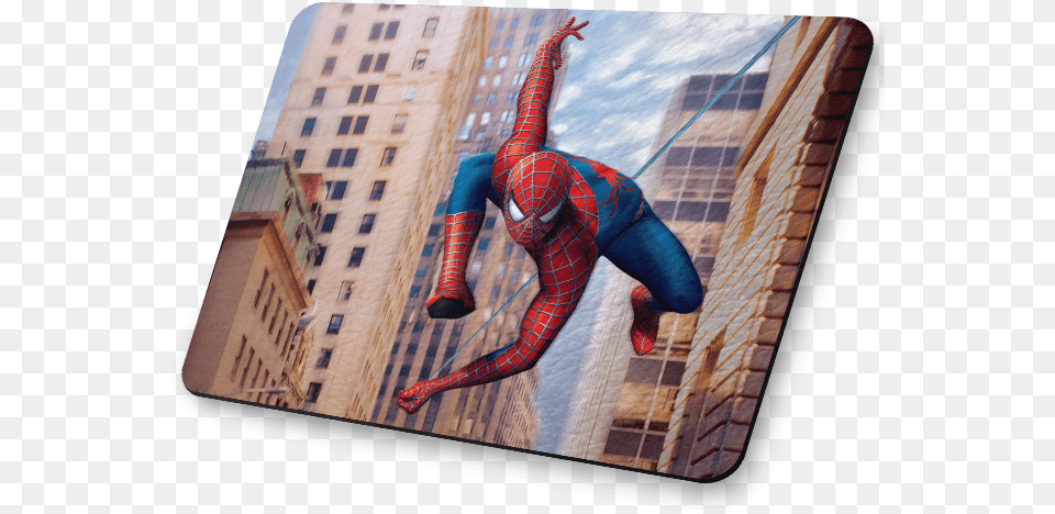 Mouse Pad Personalizado Infantil Homem Aranha Spider Man, Adult, City, Female, Person Png Image