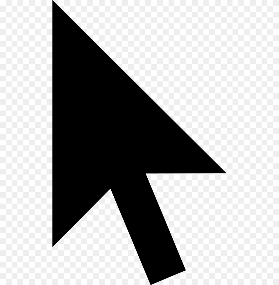 Mouse Pointer, Silhouette, Triangle, People, Person Free Transparent Png
