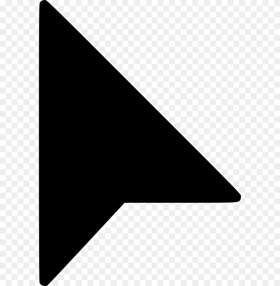 Mouse Pointer Mouse Pointer, Triangle Free Transparent Png