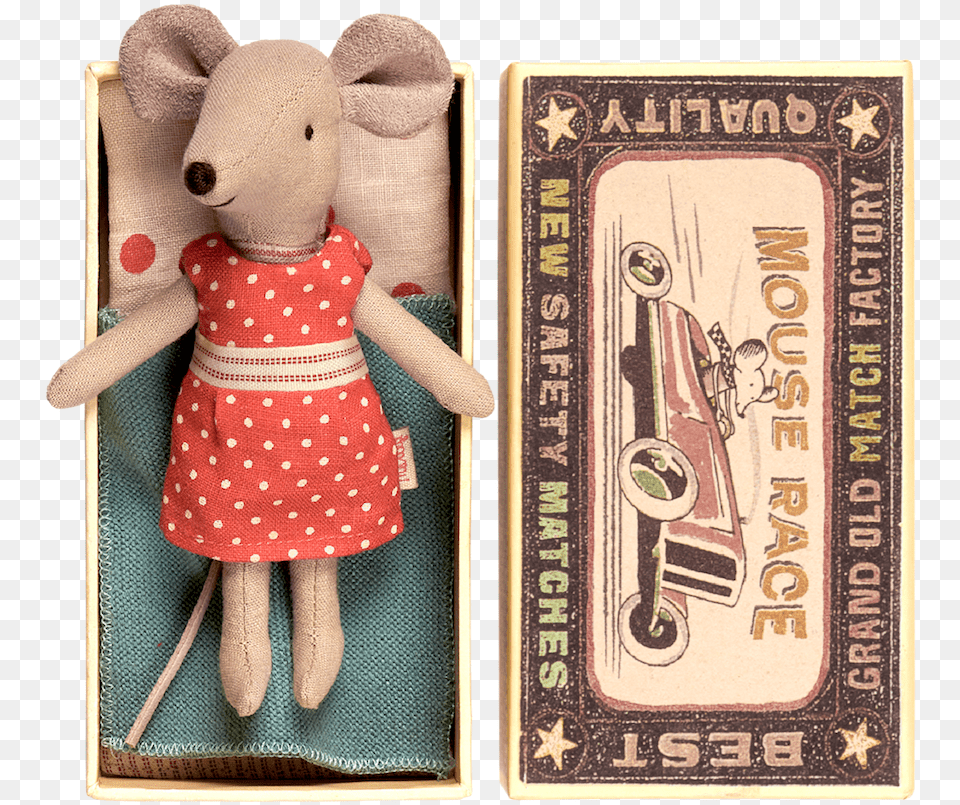 Mouse Race Box, Toy, Doll, Person, Clothing Png