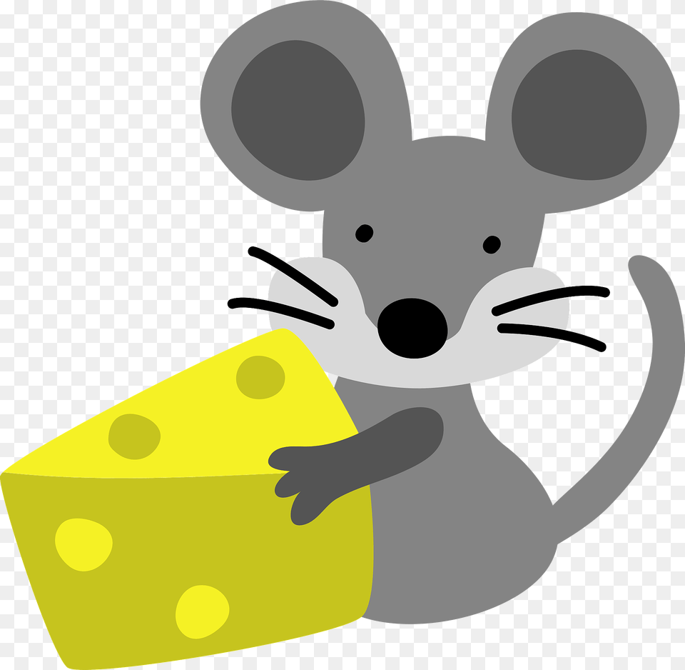 Mouse With Cheese Clipart Png