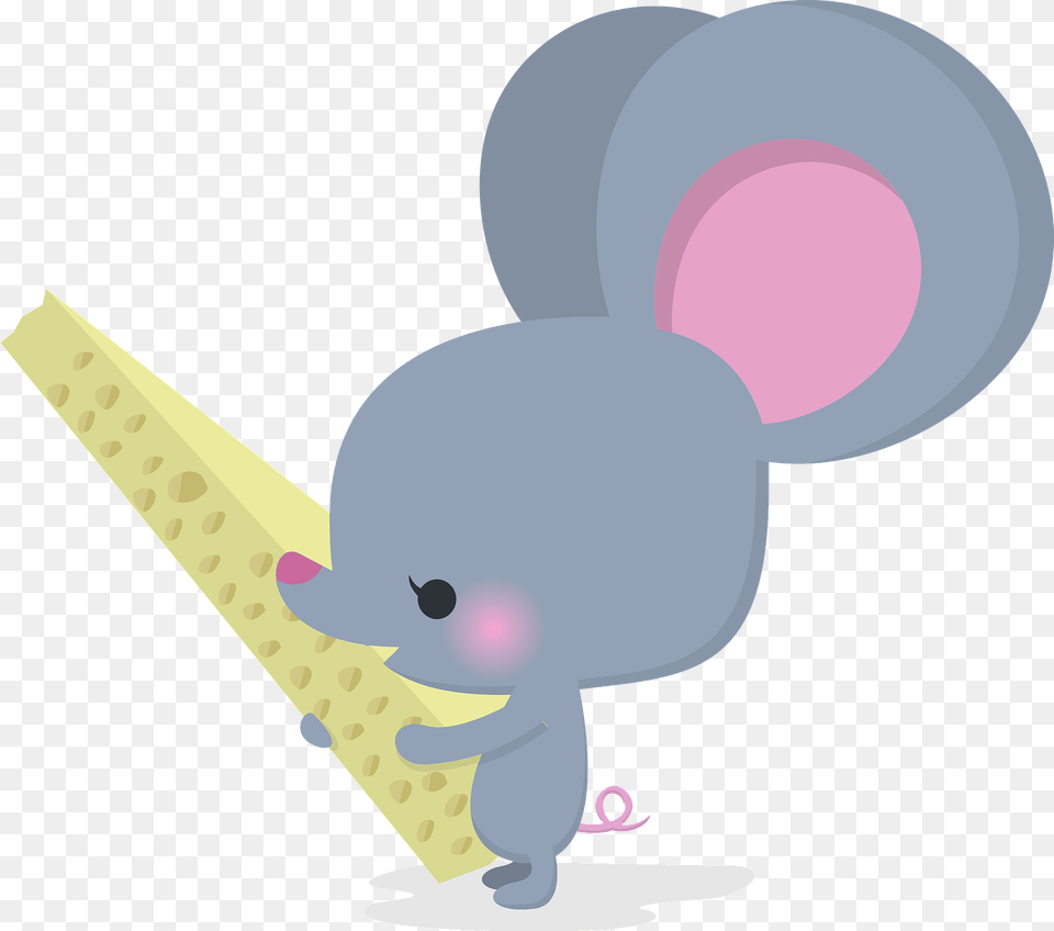 Mouse With Cheese Clipart, Cream, Dessert, Food, Ice Cream Free Png
