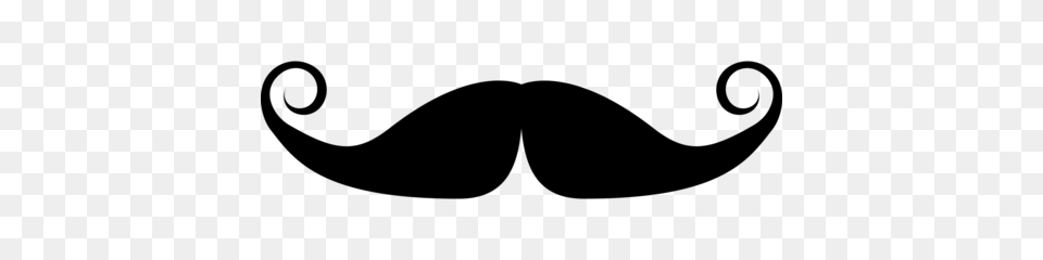 Moustache, Gray Free Png Download