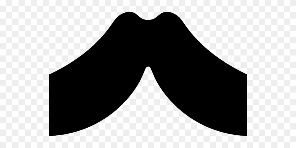 Moustache Clipart Cowboy, Gray Free Png Download