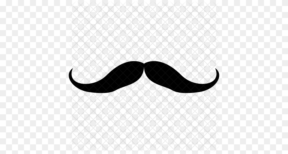 Moustache Clipart Handlebar Mustache, Pattern, Texture, Grille Png