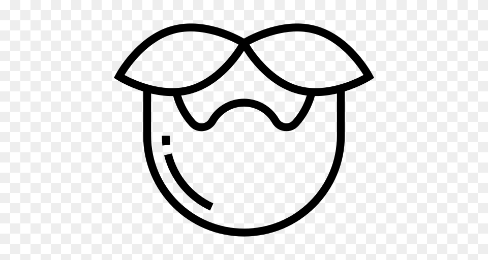 Moustache Mustache Icon, Gray Png Image
