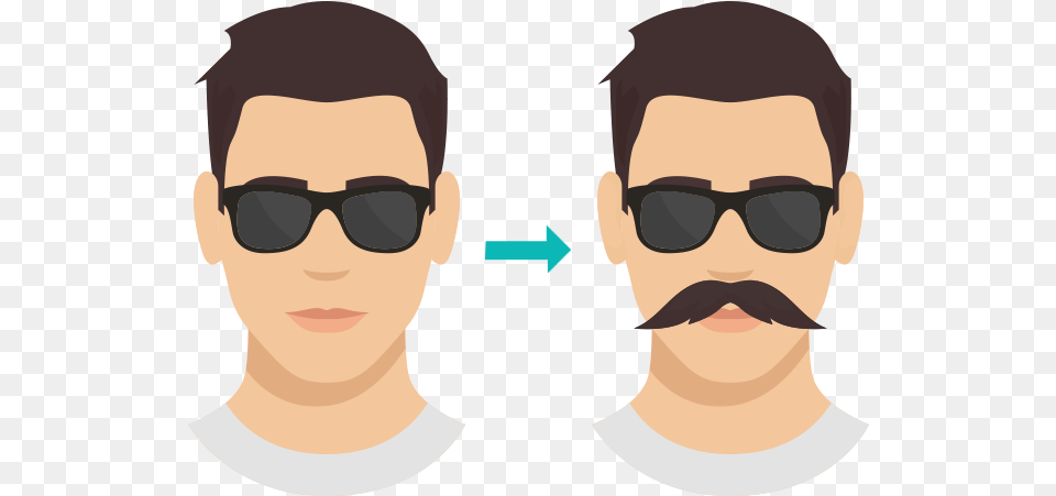 Moustache Transplant Turkey Facial Illustration, Accessories, Face, Head, Person Free Transparent Png