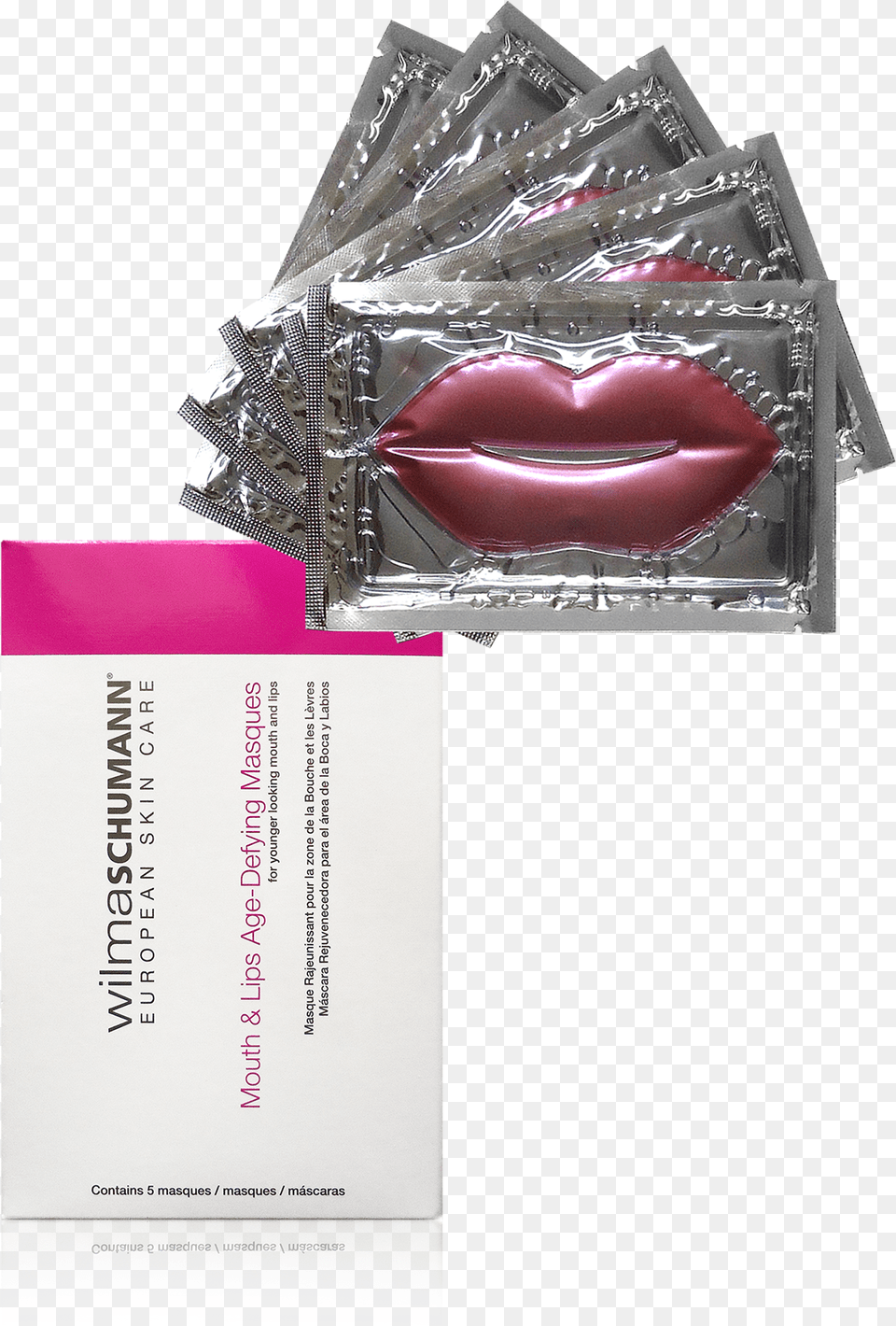 Mouth And Lips Age Defying Masques 5 Applications Silver Hydrating Lip Mask, Advertisement, Poster, Aluminium, Cosmetics Free Transparent Png