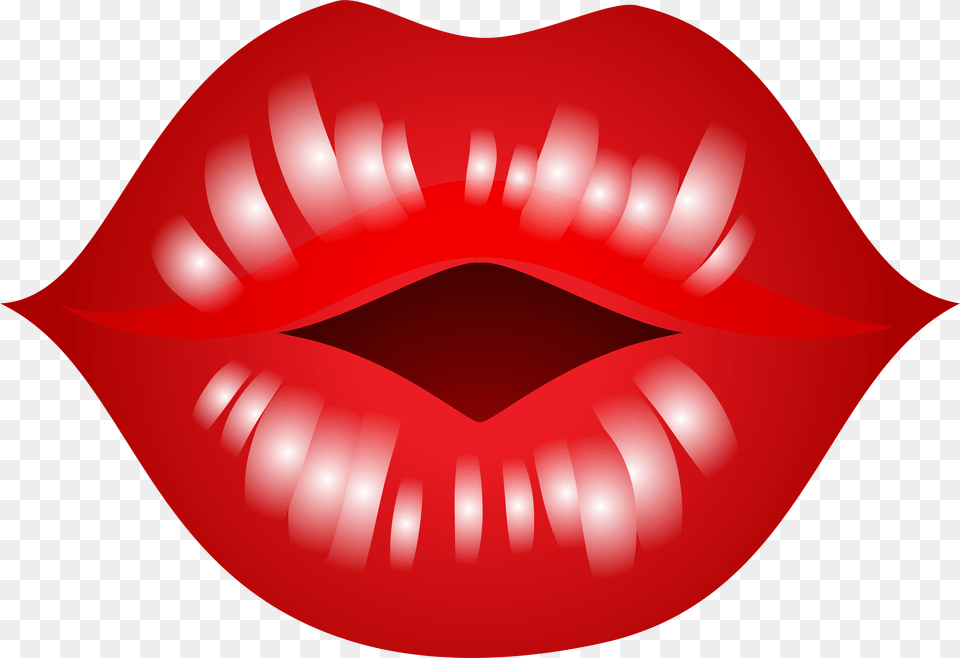 Mouth Clipart Lip Shape Transparent Background Kissy Lips, Body Part, Person, Cosmetics, Lipstick Free Png
