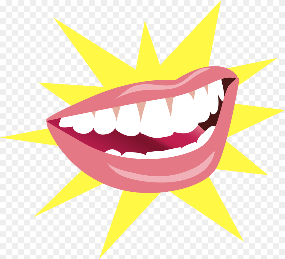 Mouth With Teeth Clipart, Body Part, Person, Animal, Fish Free Png Download