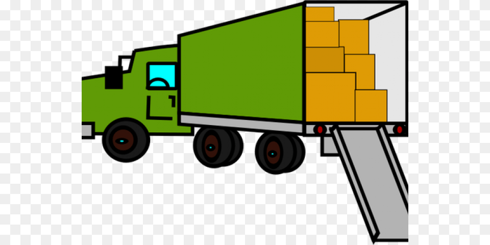 Move Clipart Uhaul Truck Truck Clipart In, Trailer Truck, Transportation, Vehicle, Moving Van Free Png Download